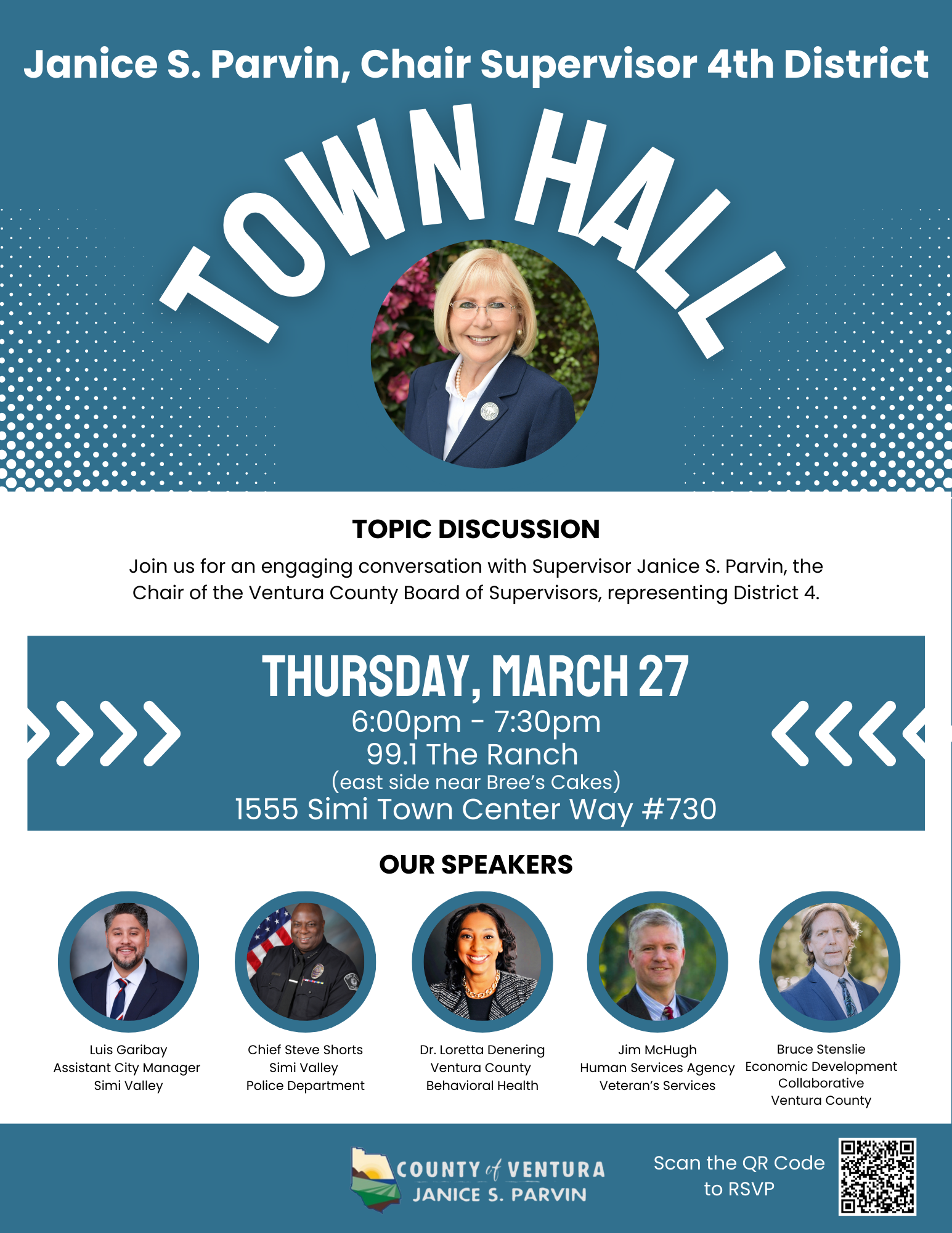 District 4, Town Hall Event, Thursday, March 27, 2025