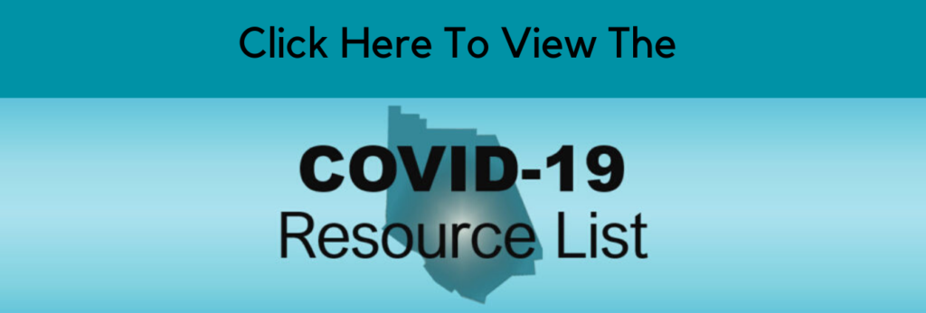 COVID 19 Resource List Banner