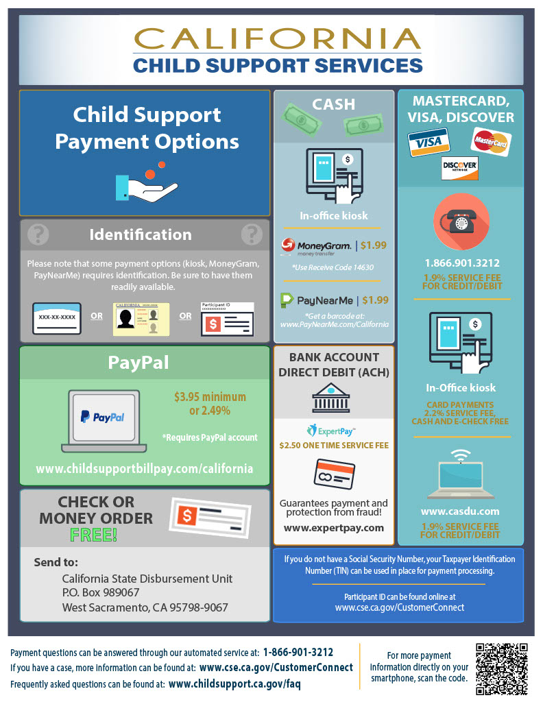 DCSS Child Support Options English