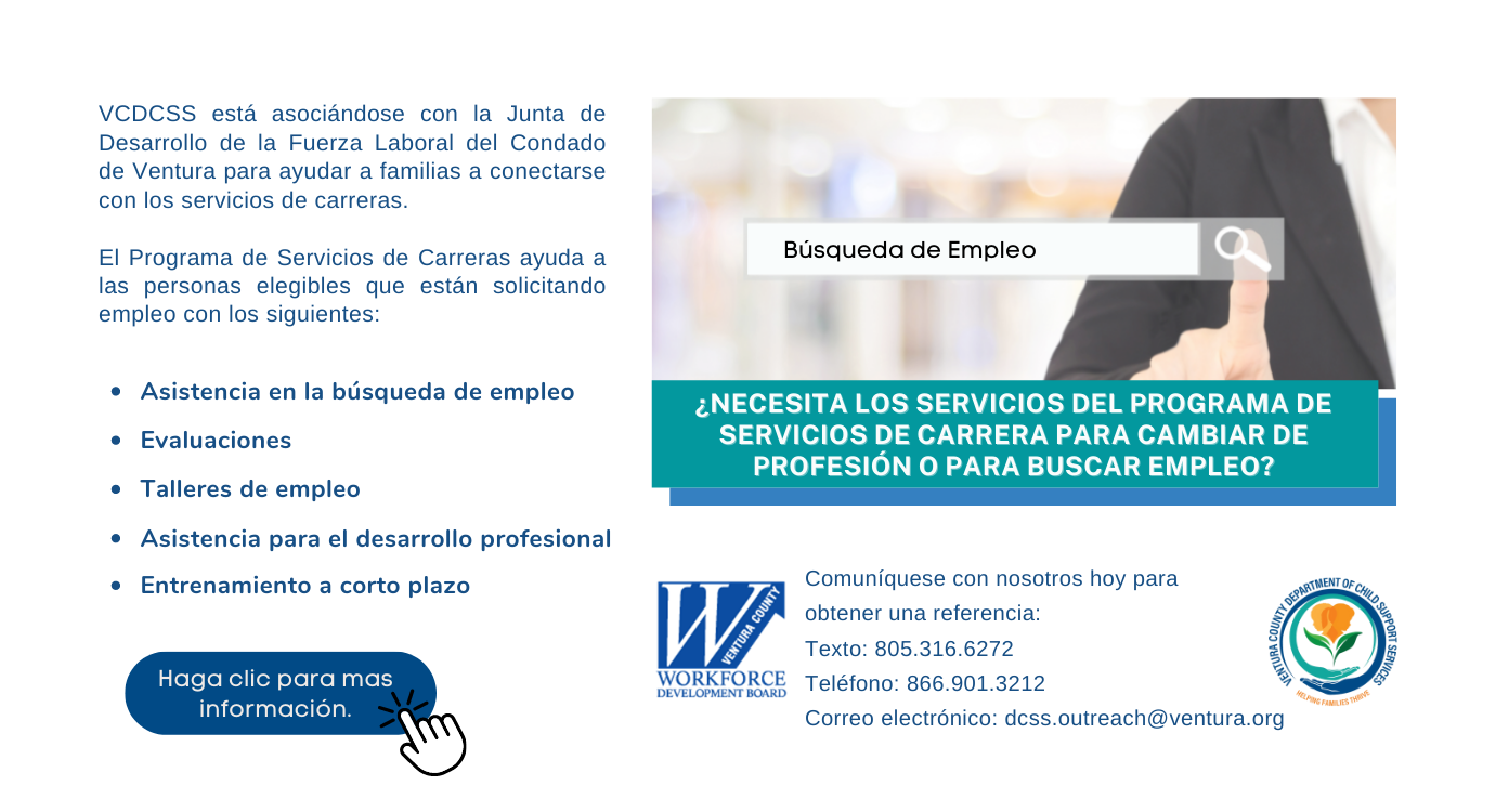Workforce Development Board Banner - Spanish