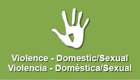 Violence – Domestic/Sexual – Violencia Doméstica/Sexual