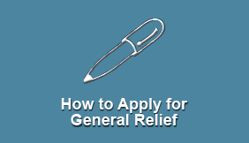 How To Apply General Relief