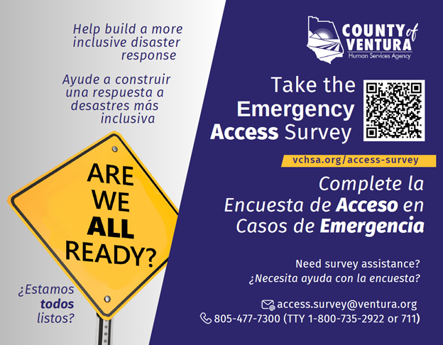 Emergency Access Survey Flyer