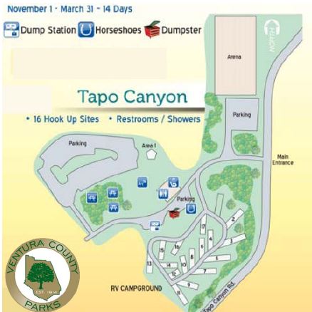 Tapo Canyon Layout